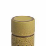 Matchstick-Holder-in-Ochre-and-Matte-Brown-1