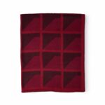 RD-103FinestreJacquardBlanketinPureRed