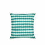 TN-033_CottonCheckSquarePillowinGreenOff-White